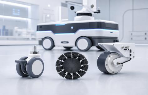 Types of Robot Wheels: Caster, Omni Wheel, and Hub Motor Options for Medical Robots